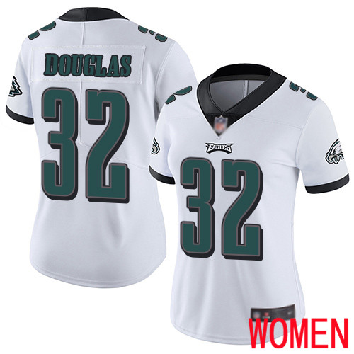Women Philadelphia Eagles 32 Rasul Douglas White Vapor Untouchable NFL Jersey Limited Player Football